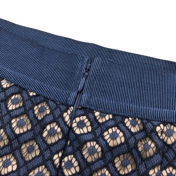 Ann Taylor Lace Overlay Pencil Skirt - Picture 6 of 8